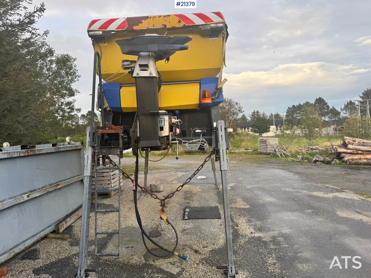 Schmidt 2015 Schmidt Stratos Spreder – Lastebilmontert – 9m3 - Espalhador de areia/ Sal: foto 4 Schmidt 2015 Schmidt Stratos Spreder – Lastebilmontert – 9m3 - Espalhador de areia/ Sal: foto 4