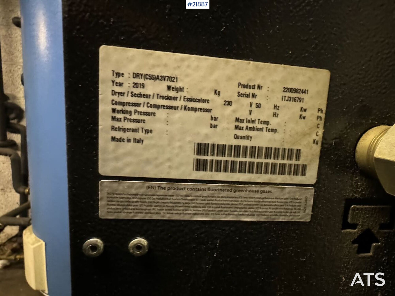 Spinn 7.5XE 500 - Compressor de ar: foto 2 Spinn 7.5XE 500 - Compressor de ar: foto 2