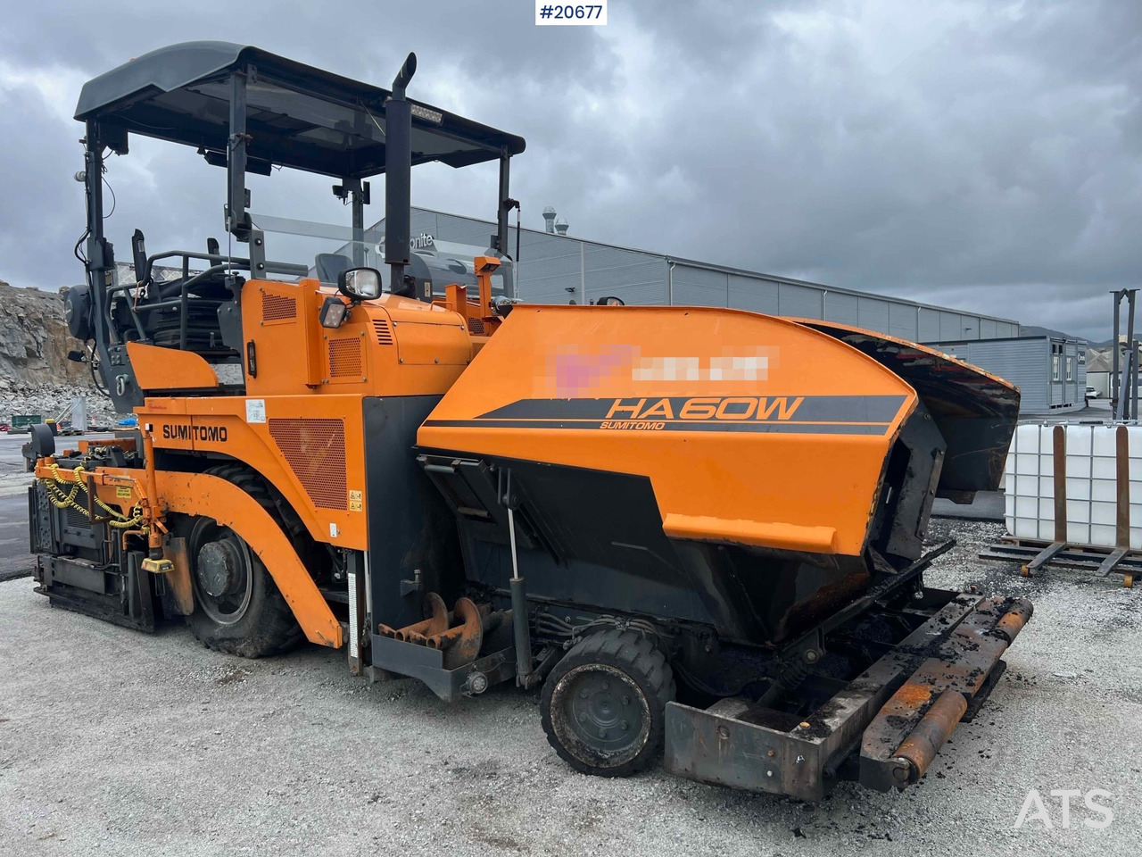 Sumitomo HA60W-8 - Máquina de asfalto: foto 1 Sumitomo HA60W-8 - Máquina de asfalto: foto 1