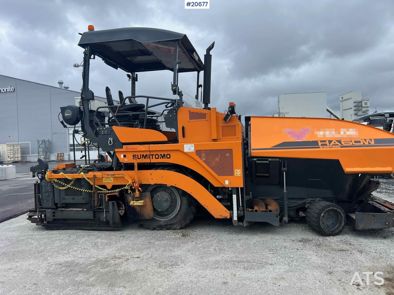Sumitomo HA60W-8 - Máquina de asfalto: foto 3 Sumitomo HA60W-8 - Máquina de asfalto: foto 3