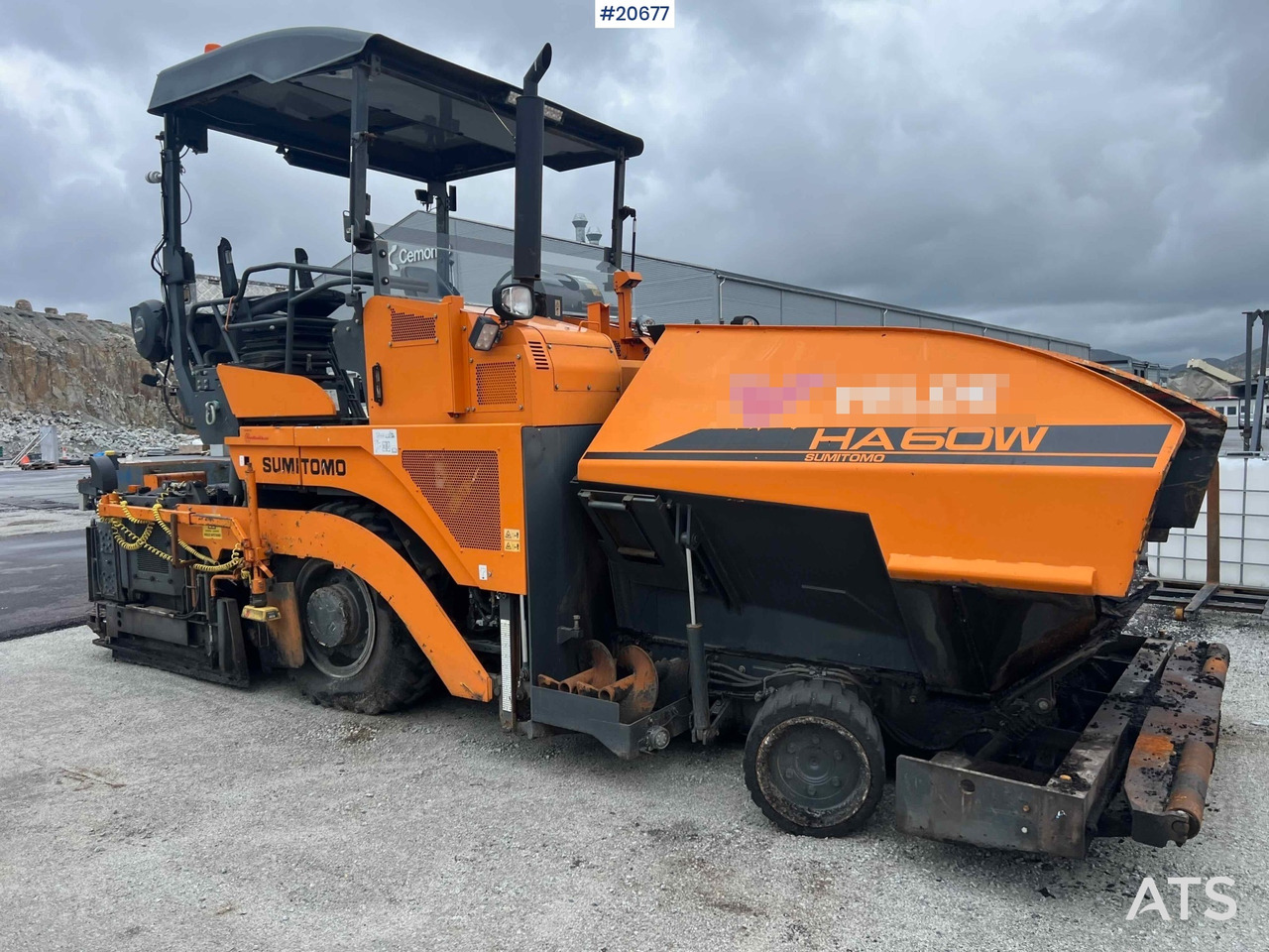 Sumitomo HA60W-8 - Máquina de asfalto: foto 2 Sumitomo HA60W-8 - Máquina de asfalto: foto 2