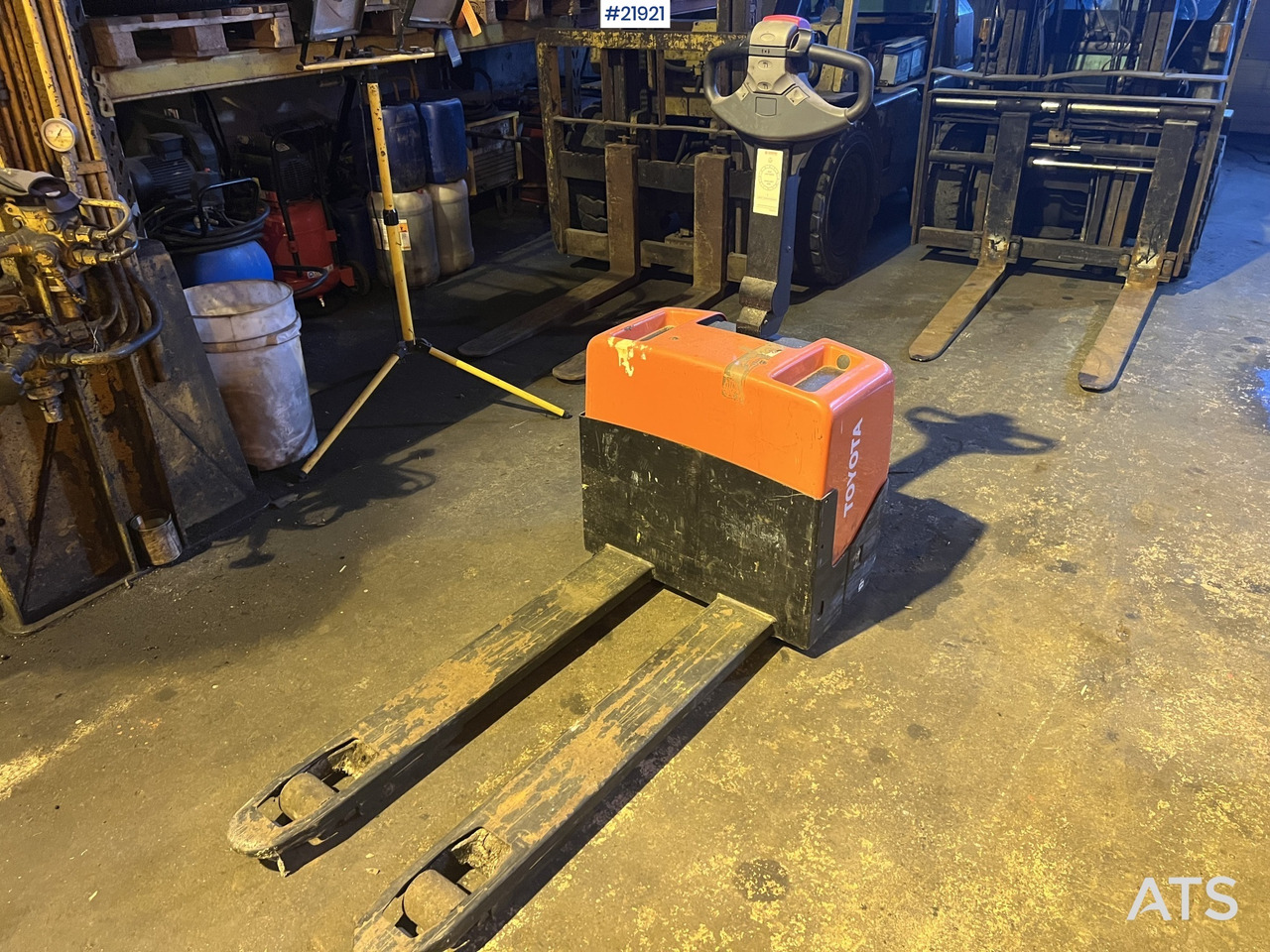 Toyota elektrisk pallejekk m/ løftekapasitet på 1300 kg - Porta-palete: foto 1 Toyota elektrisk pallejekk m/ løftekapasitet på 1300 kg - Porta-palete: foto 1