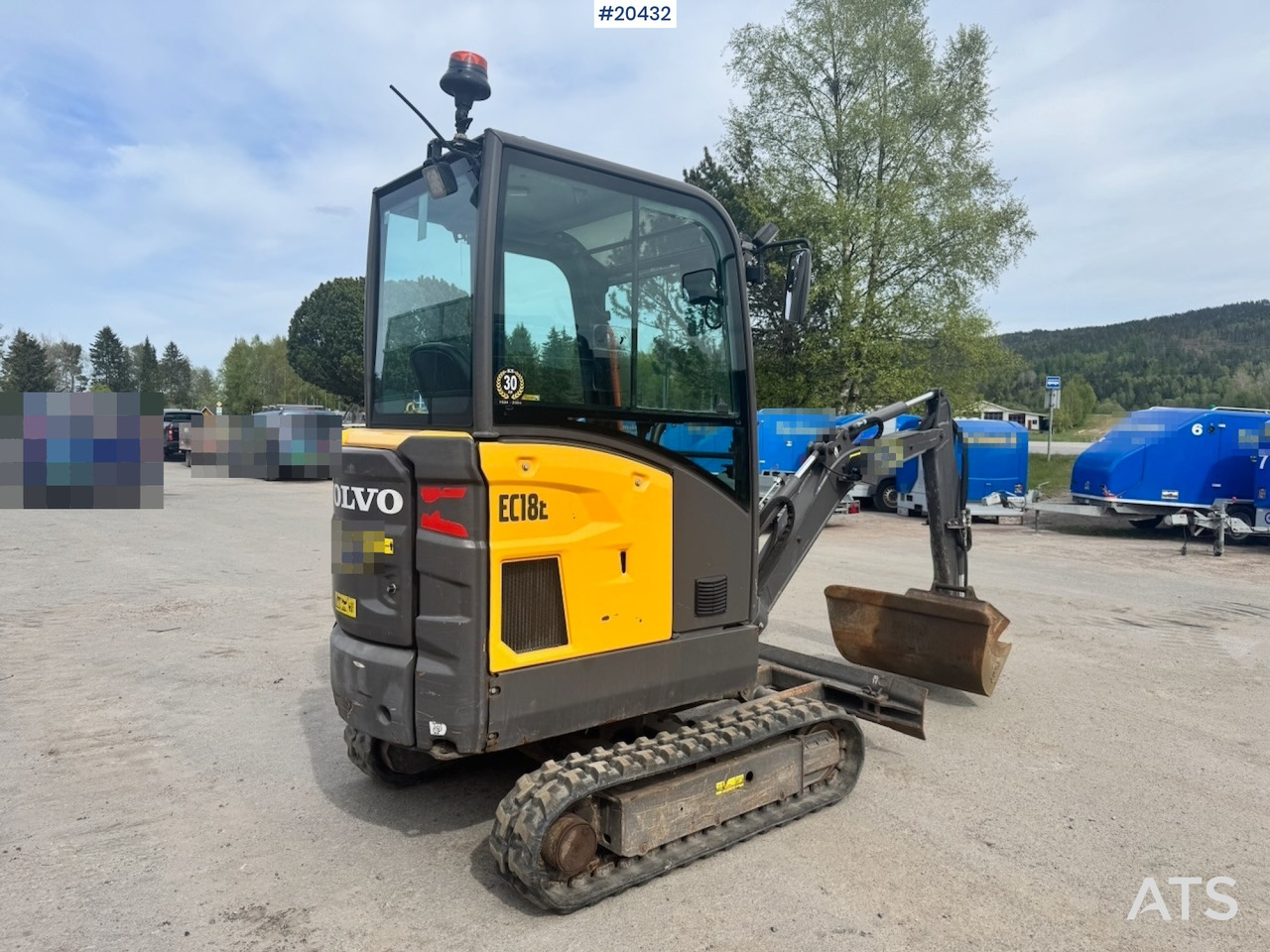Volvo EC18E - Escavadeira: foto 5 Volvo EC18E - Escavadeira: foto 5