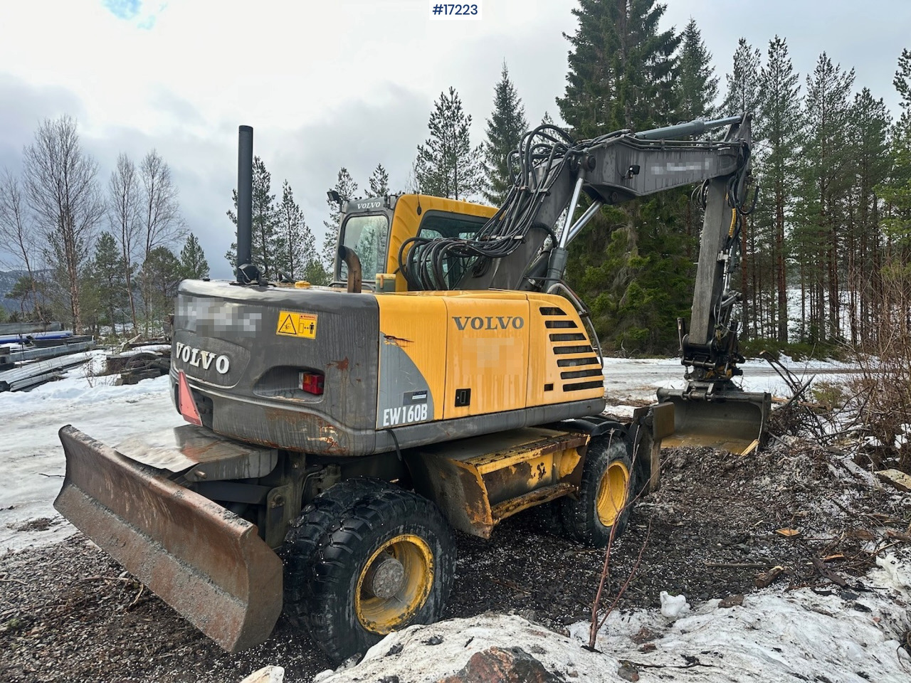 Volvo EW160B - Escavadeira: foto 5 Volvo EW160B - Escavadeira: foto 5