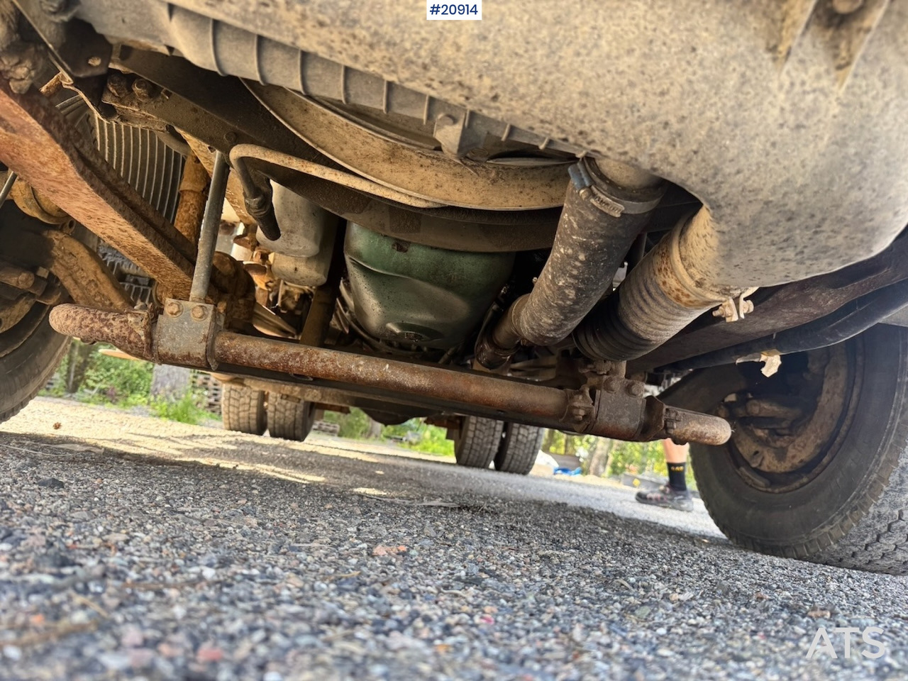 Caminhão basculante, Caminhão grua Volvo FL6: foto 26