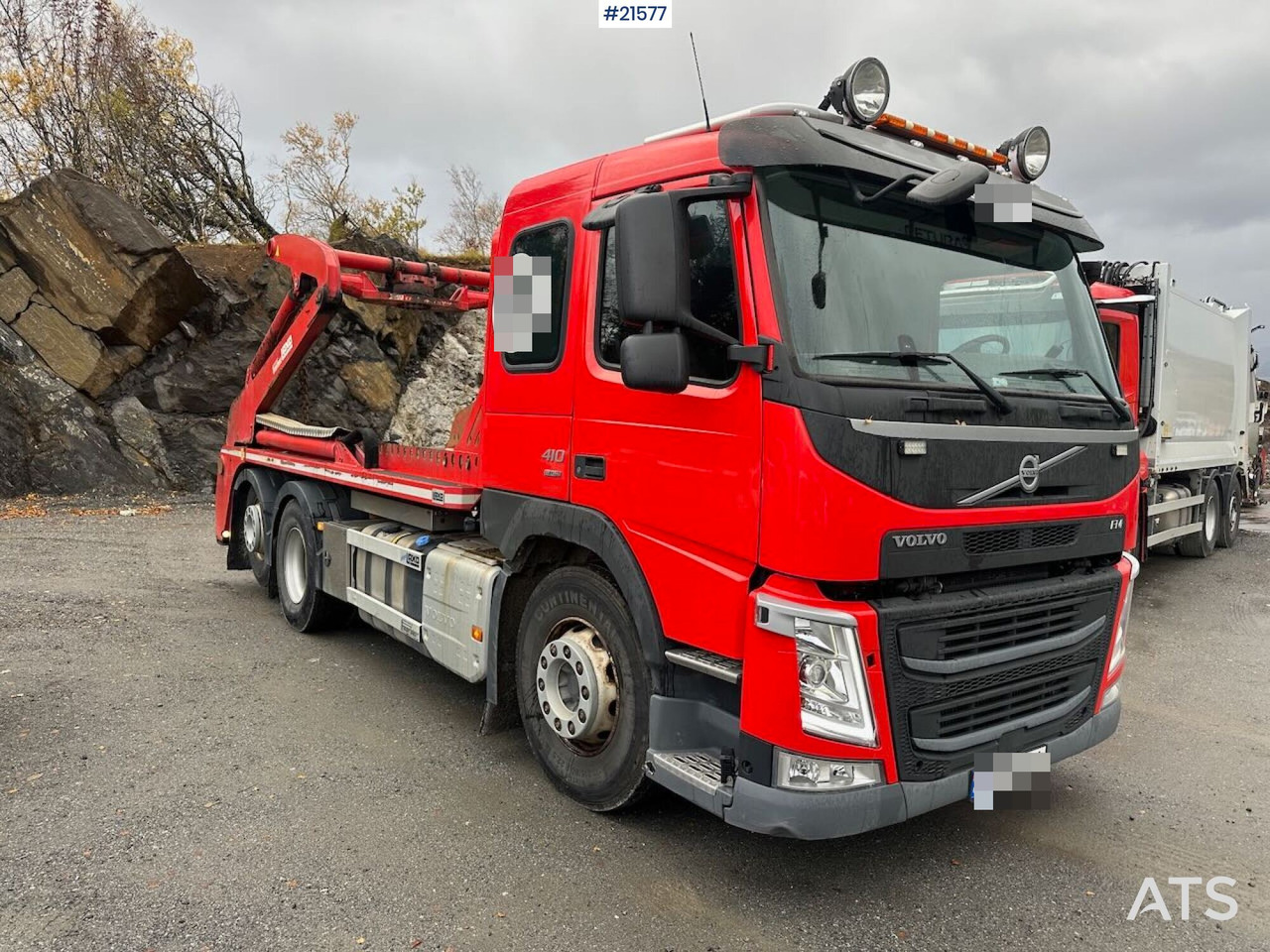Volvo FM 410 liftdumper 6x2 m/ Laxo påbygg, utskyt og rotator. - Caminhão multibenne: foto 5 Volvo FM 410 liftdumper 6x2 m/ Laxo påbygg, utskyt og rotator. - Caminhão multibenne: foto 5