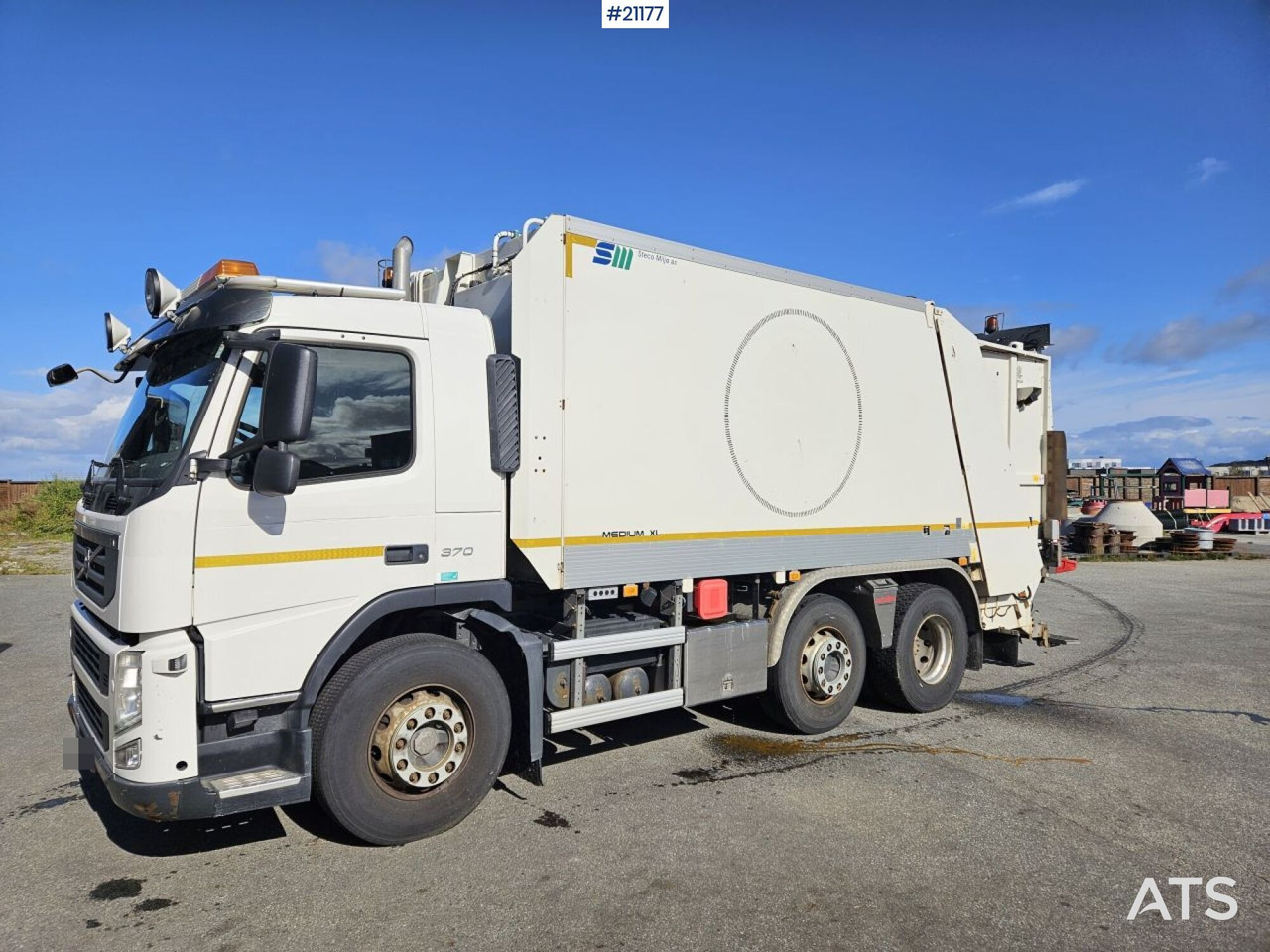 Volvo FM370 6x2 1-kammer komprimatorbil med Zoeller påbygg - Caminhão de lixo: foto 1 Volvo FM370 6x2 1-kammer komprimatorbil med Zoeller påbygg - Caminhão de lixo: foto 1