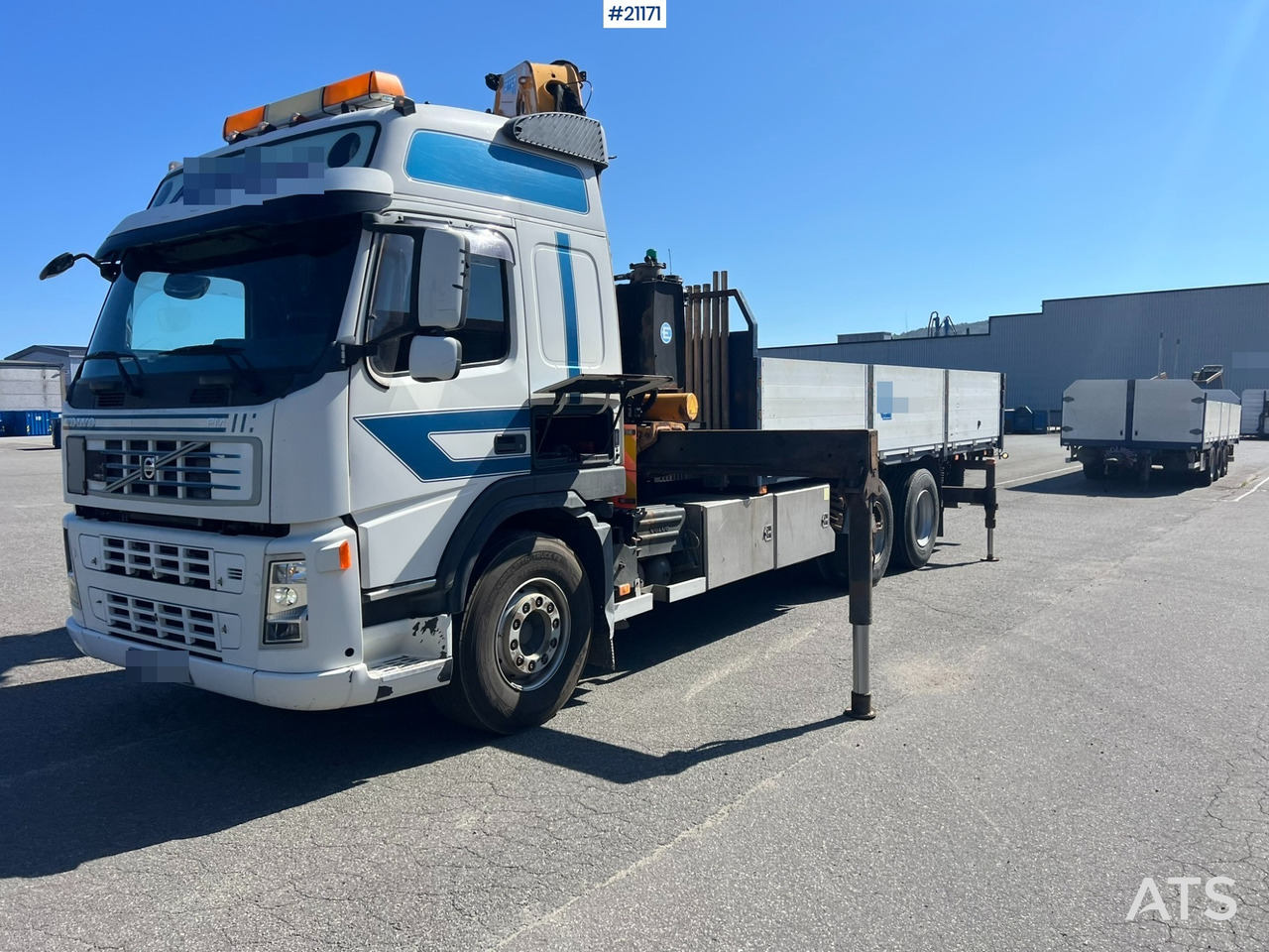 Volvo FM480 kranbil m/2008, 370.11/8S Effer kran SE VIDEO - Caminhão grua: foto 2 Volvo FM480 kranbil m/2008, 370.11/8S Effer kran SE VIDEO - Caminhão grua: foto 2