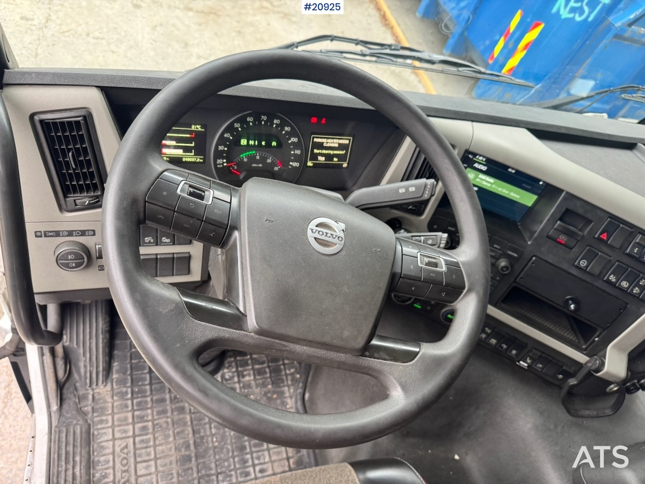 Camião de caixa aberta/ Plataforma, Caminhão grua Volvo FM500: foto 46