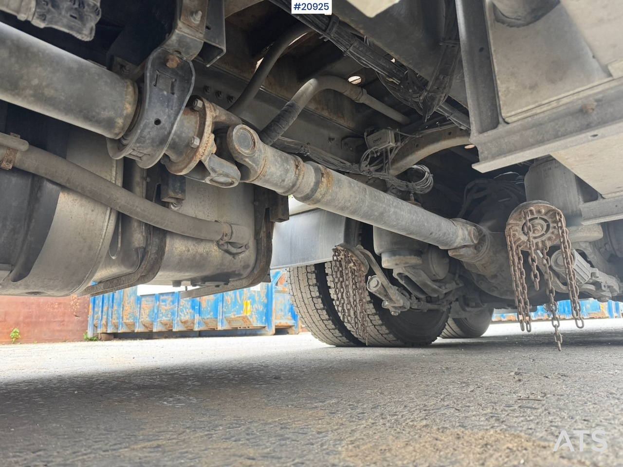 Camião de caixa aberta/ Plataforma, Caminhão grua Volvo FM500: foto 14