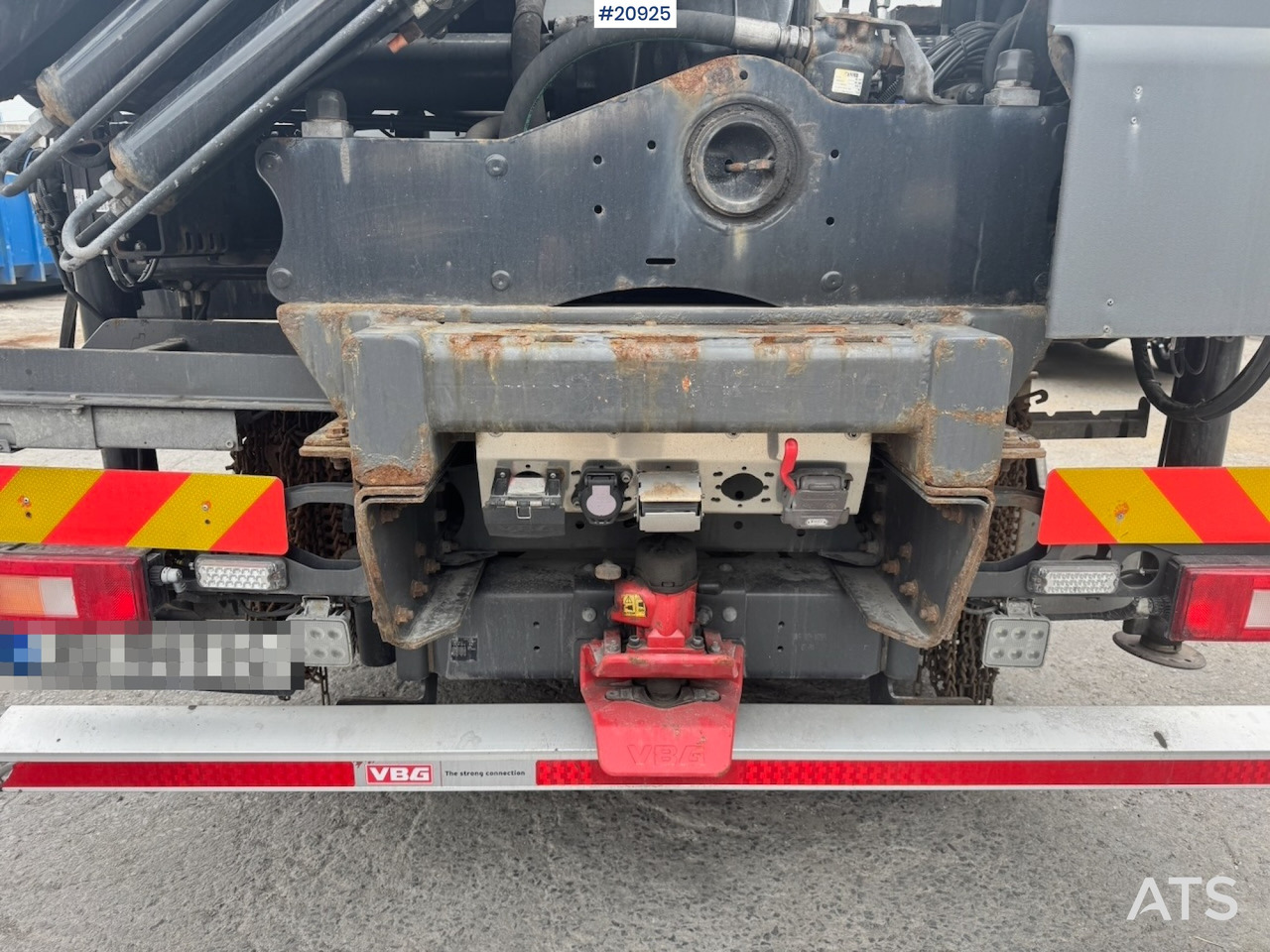 Camião de caixa aberta/ Plataforma, Caminhão grua Volvo FM500: foto 20