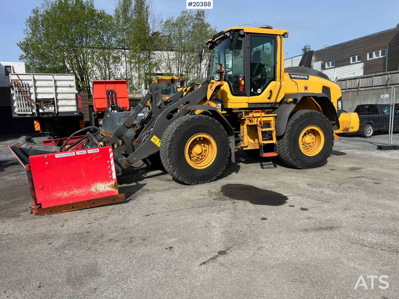 Carregadeira de rodas Volvo L60H: foto 7