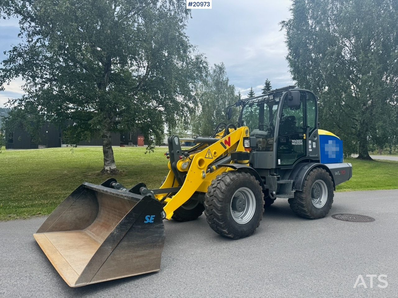 Wacker Neuson RL70 - Carregadeira de rodas: foto 2 Wacker Neuson RL70 - Carregadeira de rodas: foto 2