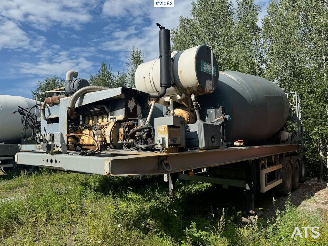 Zorzi Zorzi imer Betongtralle - Semi-reboque betoneira: foto 1 Zorzi Zorzi imer Betongtralle - Semi-reboque betoneira: foto 1