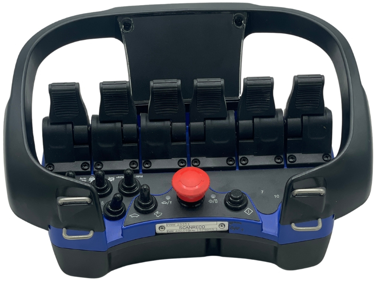 Remote control Scanreco for 6 functions RM6-SCANRECO - Sistema elétrico de Grua para caminhão: foto 2 Remote control Scanreco for 6 functions RM6-SCANRECO - Sistema elétrico de Grua para caminhão: foto 2