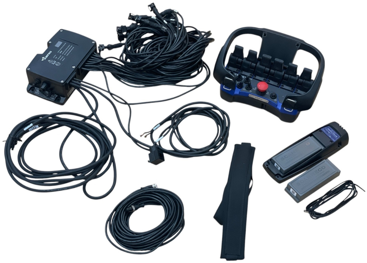 Sistema elétrico de Grua para caminhão nuevo Remote control Scanreco for 6 functions RMS-01: foto 1