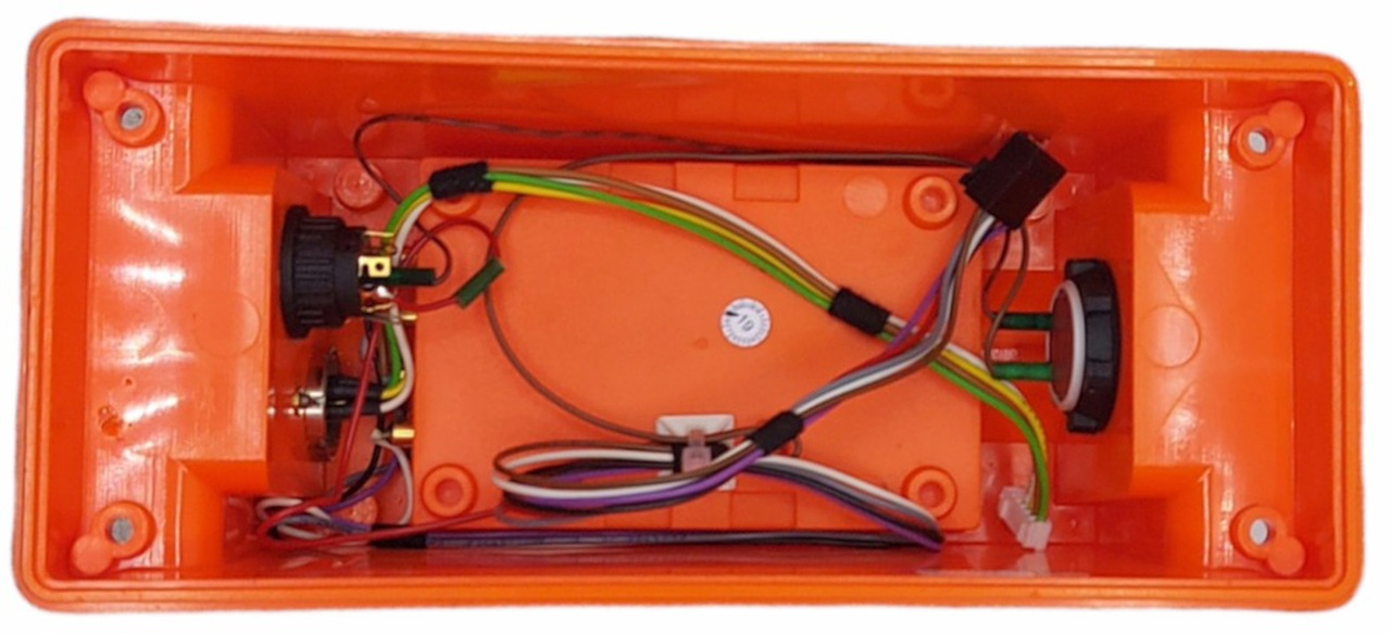 Transmitter housing lower with emergency stop and HBC Linus 4 - Sistema elétrico de Grua para caminhão: foto 5 Transmitter housing lower with emergency stop and HBC Linus 4 - Sistema elétrico de Grua para caminhão: foto 5