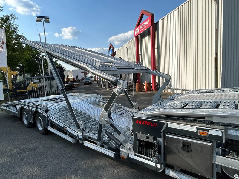 Semireboque transporte de veículos AKSOYLU AKT2 versie II special met extra Functie's 6 car-loader Autotransporter: foto 8