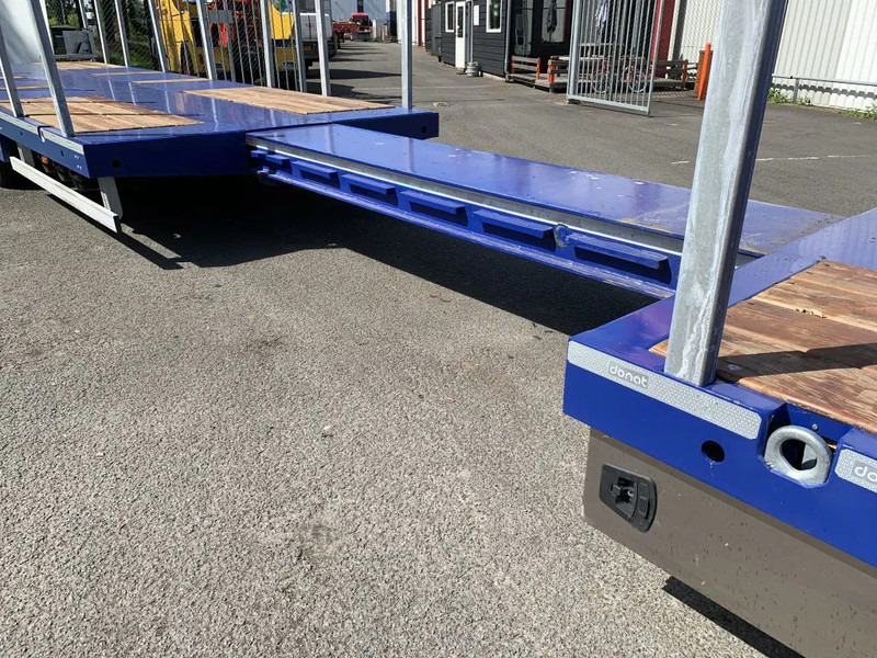 Kässbohrer DONAT Semi trailer gondola special for paragraaf 70 Germany extendable uitschuif semirremolque op voorraad new - Semireboque baixa: foto 1 Kässbohrer DONAT Semi trailer gondola special for paragraaf 70 Germany extendable uitschuif semirremolque op voorraad new - Semireboque baixa: foto 1