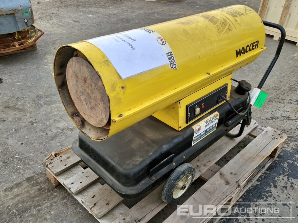 2006 Wacker Neuson HD45 Space Heater - Aquecedor industrial: foto 3 2006 Wacker Neuson HD45 Space Heater - Aquecedor industrial: foto 3