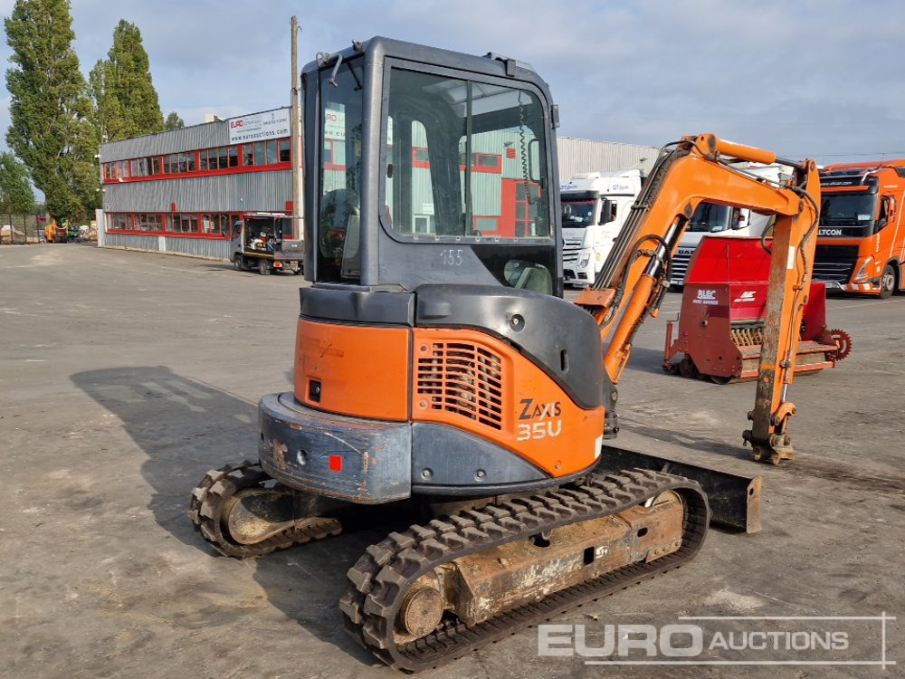2007 Hitachi ZX35U-2 - Mini escavadeira: foto 5 2007 Hitachi ZX35U-2 - Mini escavadeira: foto 5