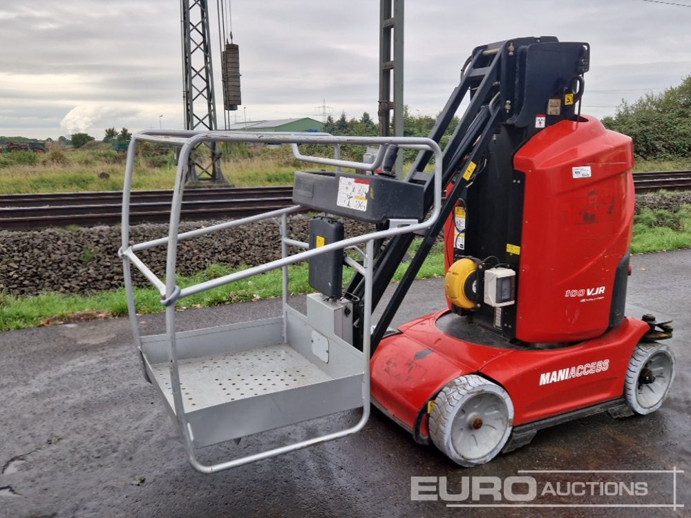 2009 Manitou 100VJR Evolution - Plataforma aérea: foto 1 2009 Manitou 100VJR Evolution - Plataforma aérea: foto 1