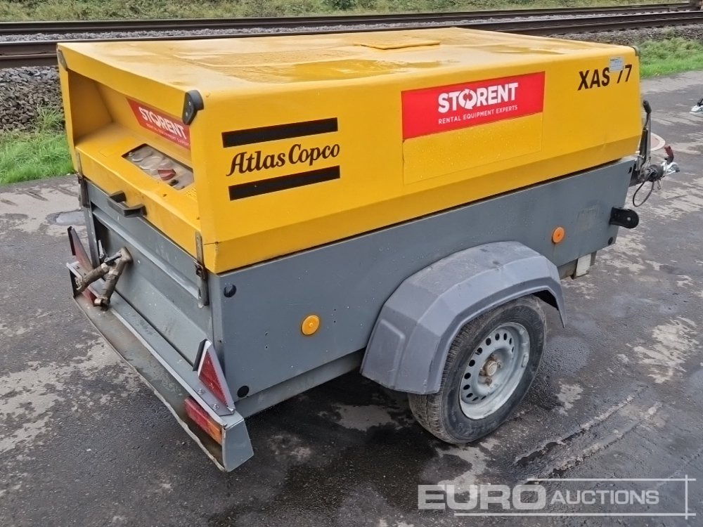 2011 Atlas Copco XAS77 150CFM - Compressor de ar: foto 3 2011 Atlas Copco XAS77 150CFM - Compressor de ar: foto 3