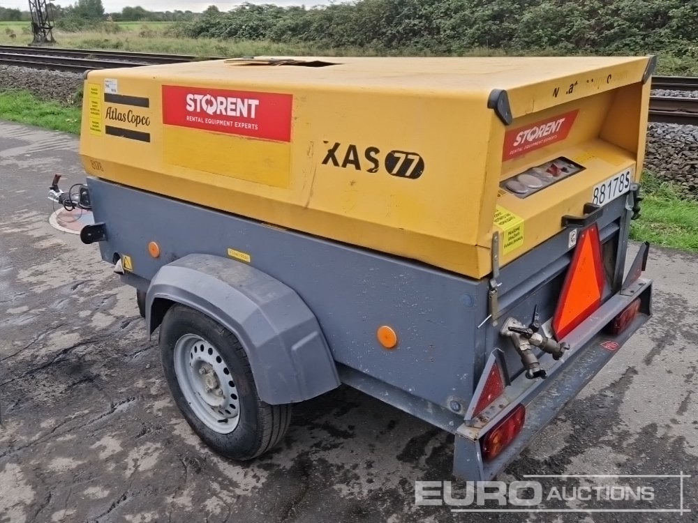 2011 Atlas Copco XAS77 PE - Compressor de ar: foto 2 2011 Atlas Copco XAS77 PE - Compressor de ar: foto 2