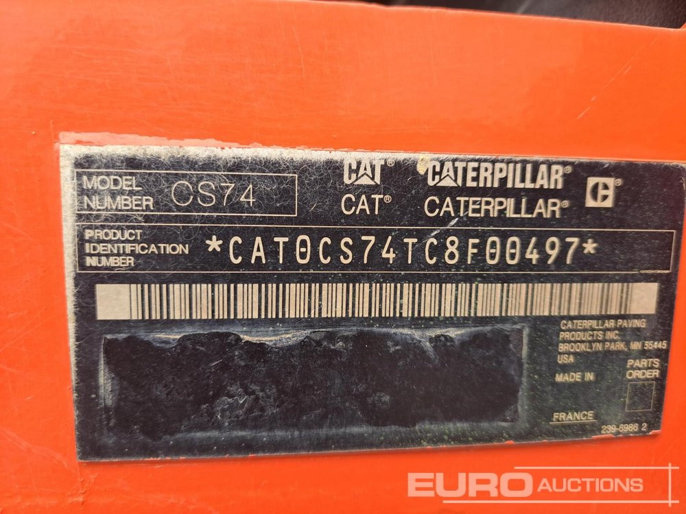 2011 CAT CS74 - Rolo: foto 3 2011 CAT CS74 - Rolo: foto 3