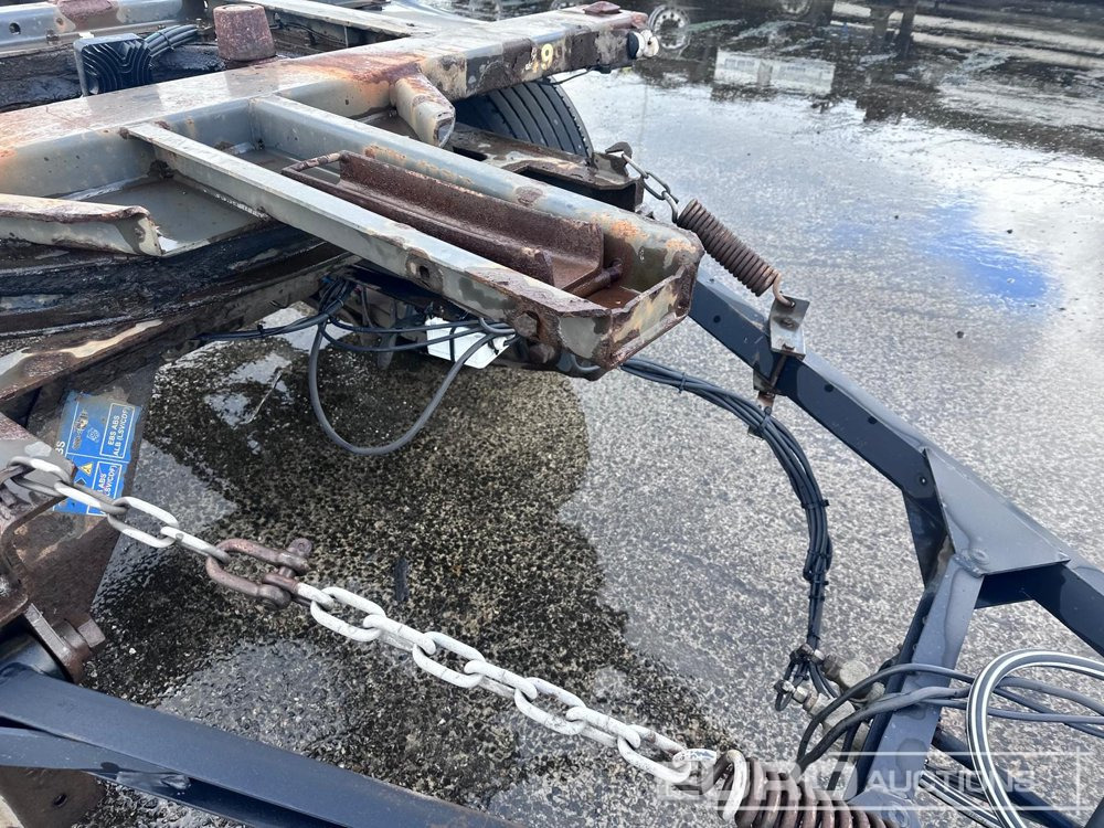 2011 Kogel 20ft Container Trailer, 2 Axle (Dutch Reg. Docs) - Reboque transportador de contêineres/ Caixa móvel: foto 5 2011 Kogel 20ft Container Trailer, 2 Axle (Dutch Reg. Docs) - Reboque transportador de contêineres/ Caixa móvel: foto 5