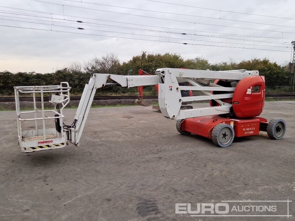 2011 Manitou 170 AETJ Articulated Boom Lift, 16.9m Working Height, 200kg Platform Capacity - Plataforma aérea: foto 1 2011 Manitou 170 AETJ Articulated Boom Lift, 16.9m Working Height, 200kg Platform Capacity - Plataforma aérea: foto 1