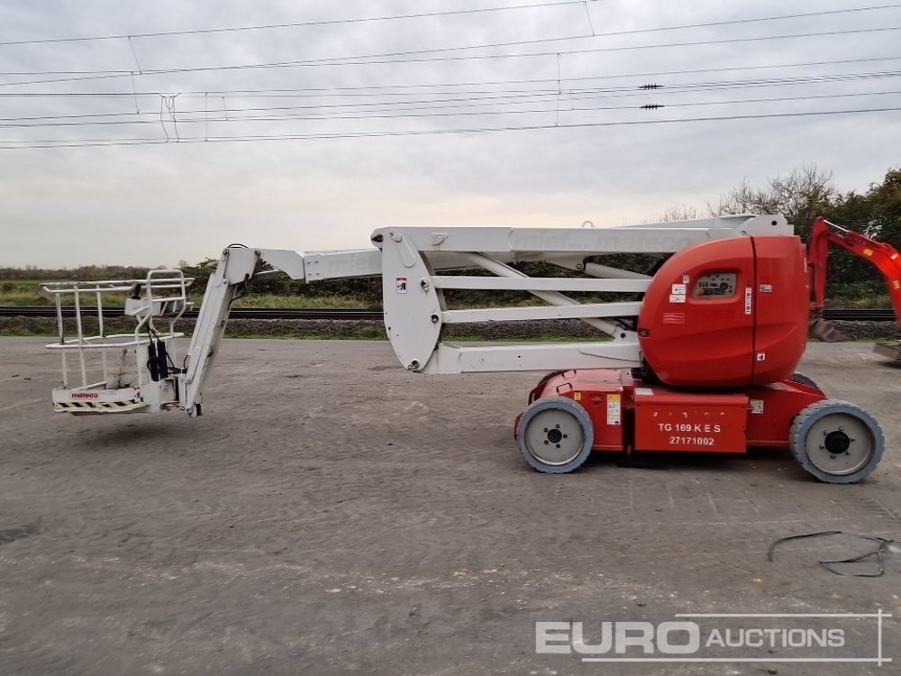 2011 Manitou 170 AETJ Articulated Boom Lift, 16.9m Working Height, 200kg Platform Capacity - Plataforma aérea: foto 2 2011 Manitou 170 AETJ Articulated Boom Lift, 16.9m Working Height, 200kg Platform Capacity - Plataforma aérea: foto 2