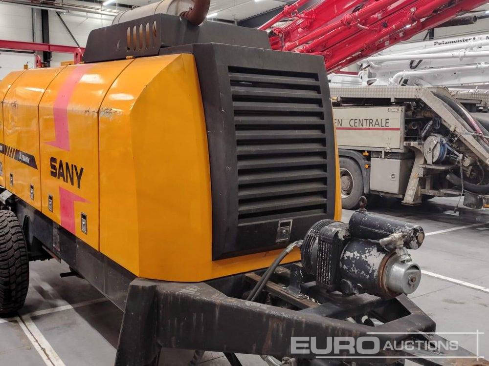 2011 Sany HBT60C-1816D - Autobomba de betão: foto 3 2011 Sany HBT60C-1816D - Autobomba de betão: foto 3