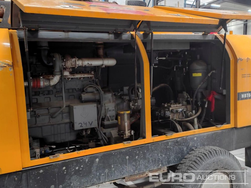 2011 Sany HBT60C-1816D - Autobomba de betão: foto 4 2011 Sany HBT60C-1816D - Autobomba de betão: foto 4