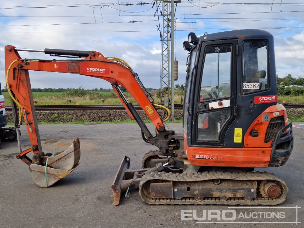2012 Kubota KX101-3A3 - Mini escavadeira: foto 2 2012 Kubota KX101-3A3 - Mini escavadeira: foto 2