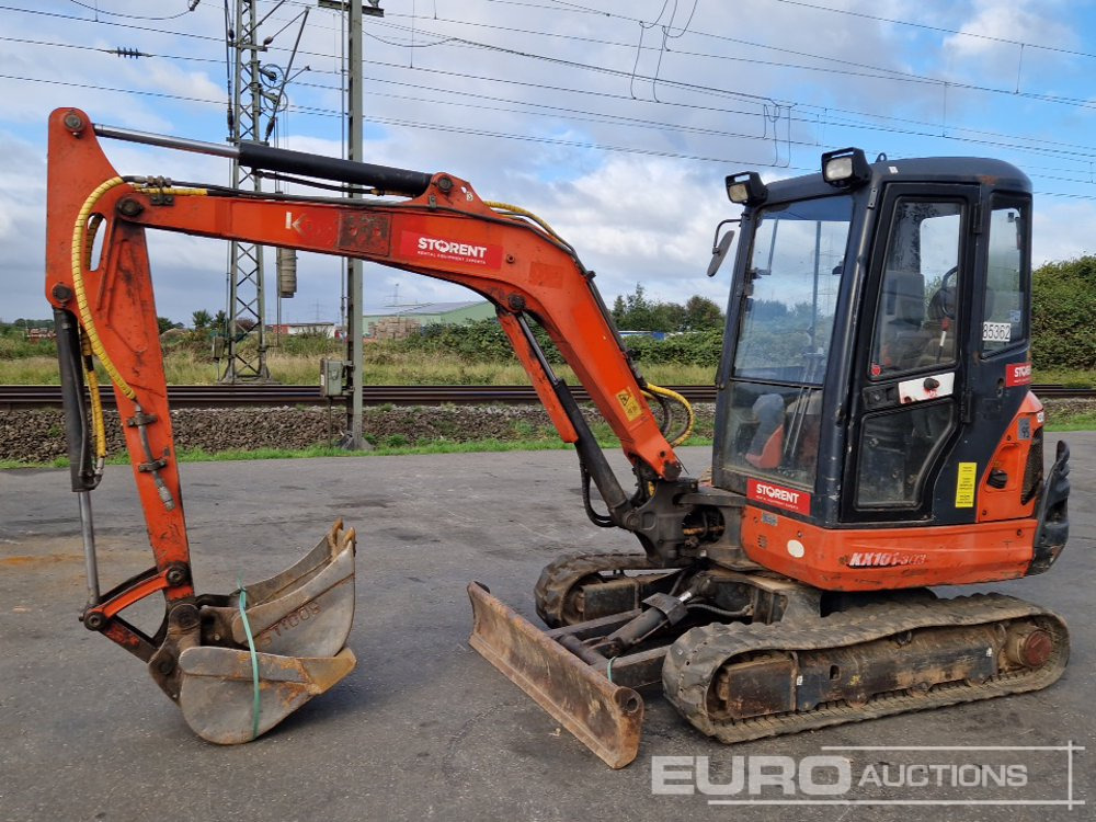 2012 Kubota KX101-3A3 - Mini escavadeira: foto 1 2012 Kubota KX101-3A3 - Mini escavadeira: foto 1