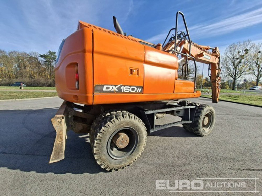 2013 Doosan DX160W - Escavadeira de rodas: foto 4 2013 Doosan DX160W - Escavadeira de rodas: foto 4