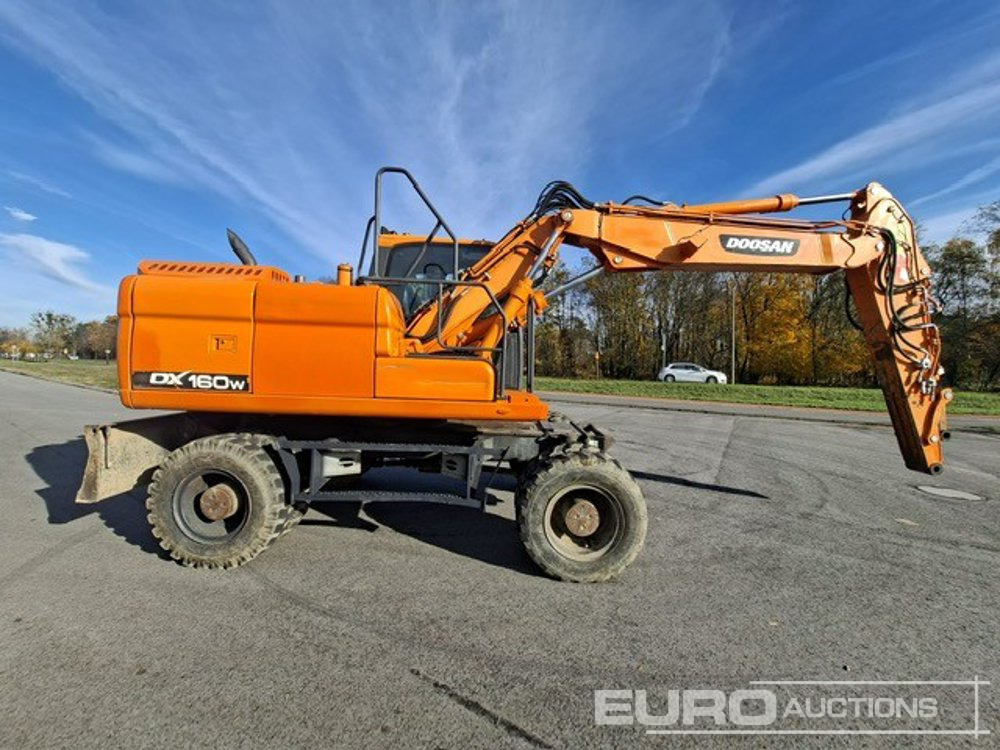 2013 Doosan DX160W - Escavadeira de rodas: foto 5 2013 Doosan DX160W - Escavadeira de rodas: foto 5