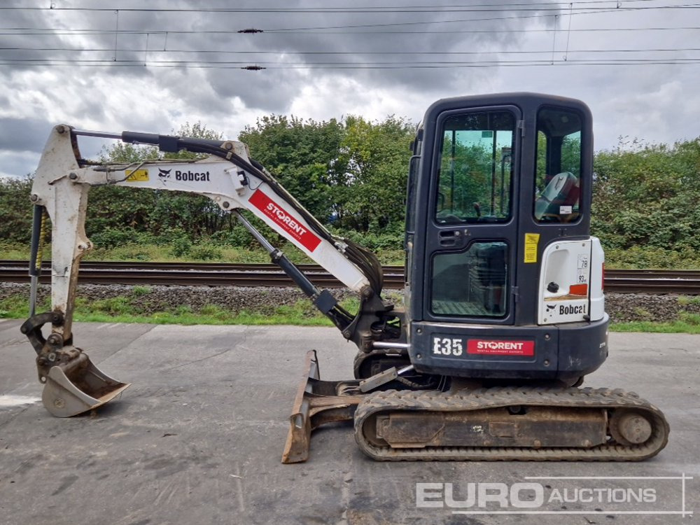 2014 Bobcat E35 EM - Mini escavadeira: foto 3 2014 Bobcat E35 EM - Mini escavadeira: foto 3