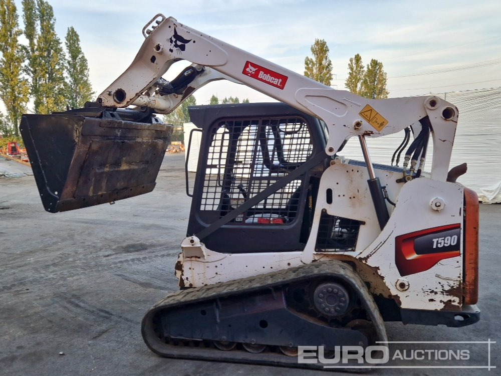 2014 Bobcat T590 - Mini carregadeira: foto 1 2014 Bobcat T590 - Mini carregadeira: foto 1