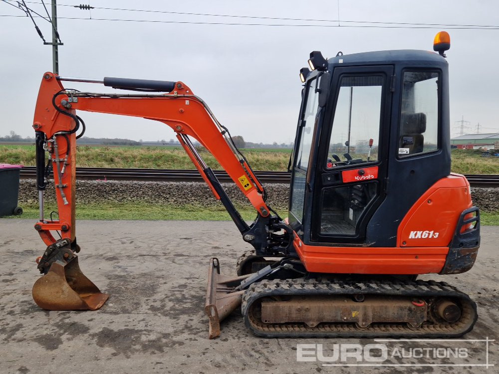 2014 Kubota KX61-3 - Mini escavadeira: foto 2 2014 Kubota KX61-3 - Mini escavadeira: foto 2