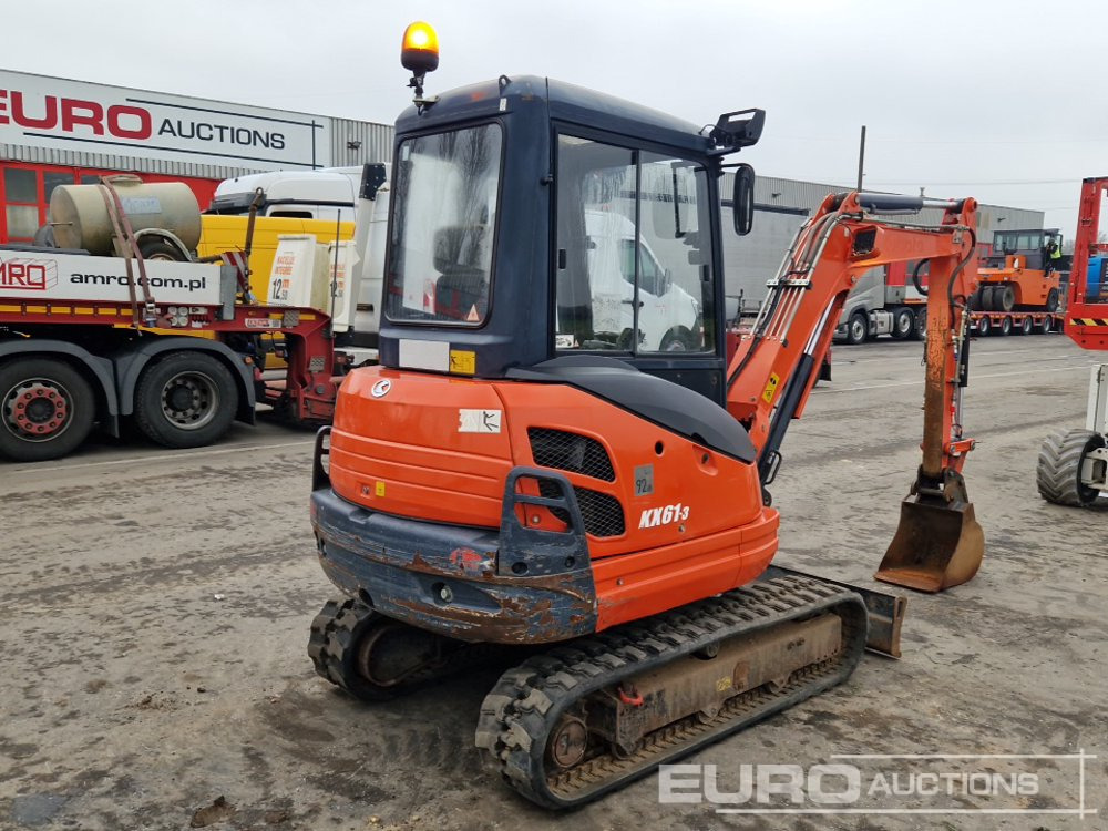 2014 Kubota KX61-3 - Mini escavadeira: foto 5 2014 Kubota KX61-3 - Mini escavadeira: foto 5