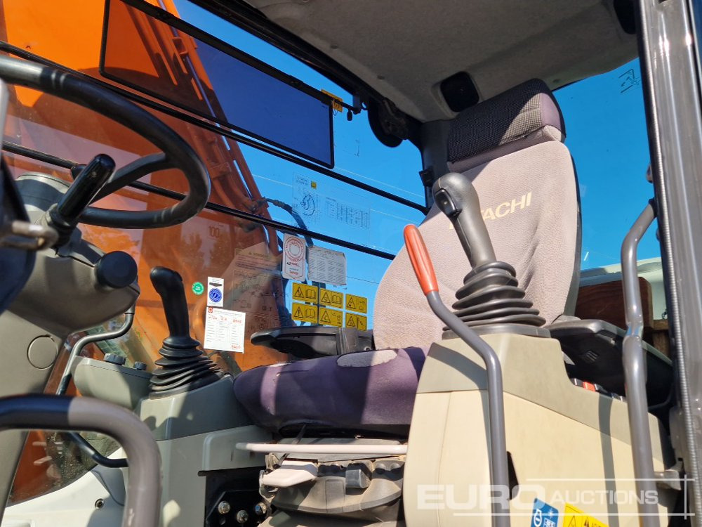 Escavadeira de rodas 2015 Hitachi ZX190W-5: foto 35