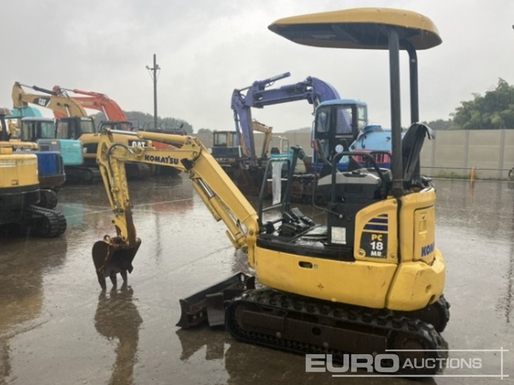 2015 Komatsu PC18MR-3 - Mini escavadeira: foto 2 2015 Komatsu PC18MR-3 - Mini escavadeira: foto 2