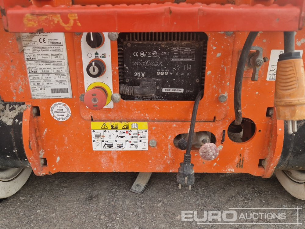 Plataforma aérea 2015 SkyJack SJIII 3219: foto 20