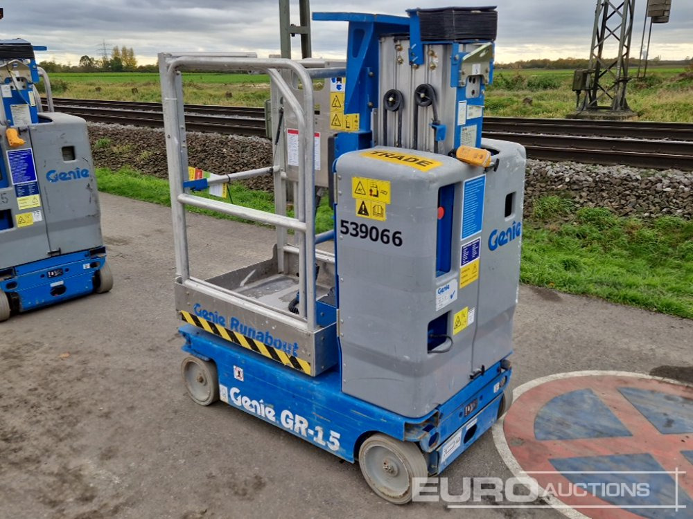2017 Genie GR-15 - Plataforma aérea: foto 3 2017 Genie GR-15 - Plataforma aérea: foto 3