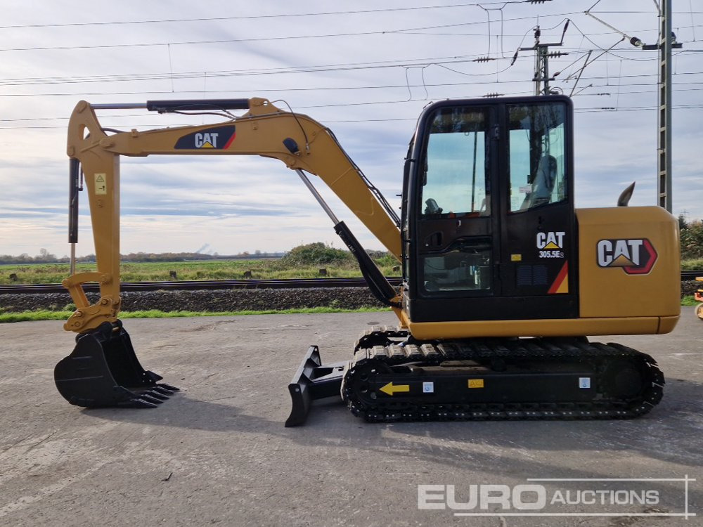 2018 CAT 305.5 E2 - Mini escavadeira: foto 2 2018 CAT 305.5 E2 - Mini escavadeira: foto 2
