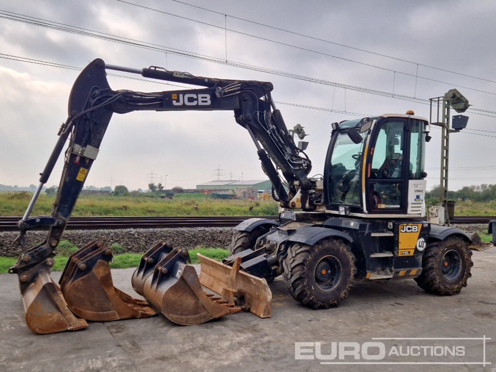 2018 JCB Hydradig HD110WT - Escavadeira de rodas: foto 1 2018 JCB Hydradig HD110WT - Escavadeira de rodas: foto 1