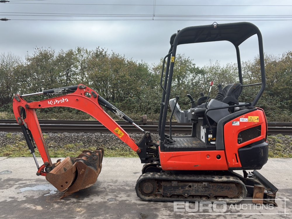 2018 Kubota KX016-4 - Mini escavadeira: foto 2 2018 Kubota KX016-4 - Mini escavadeira: foto 2