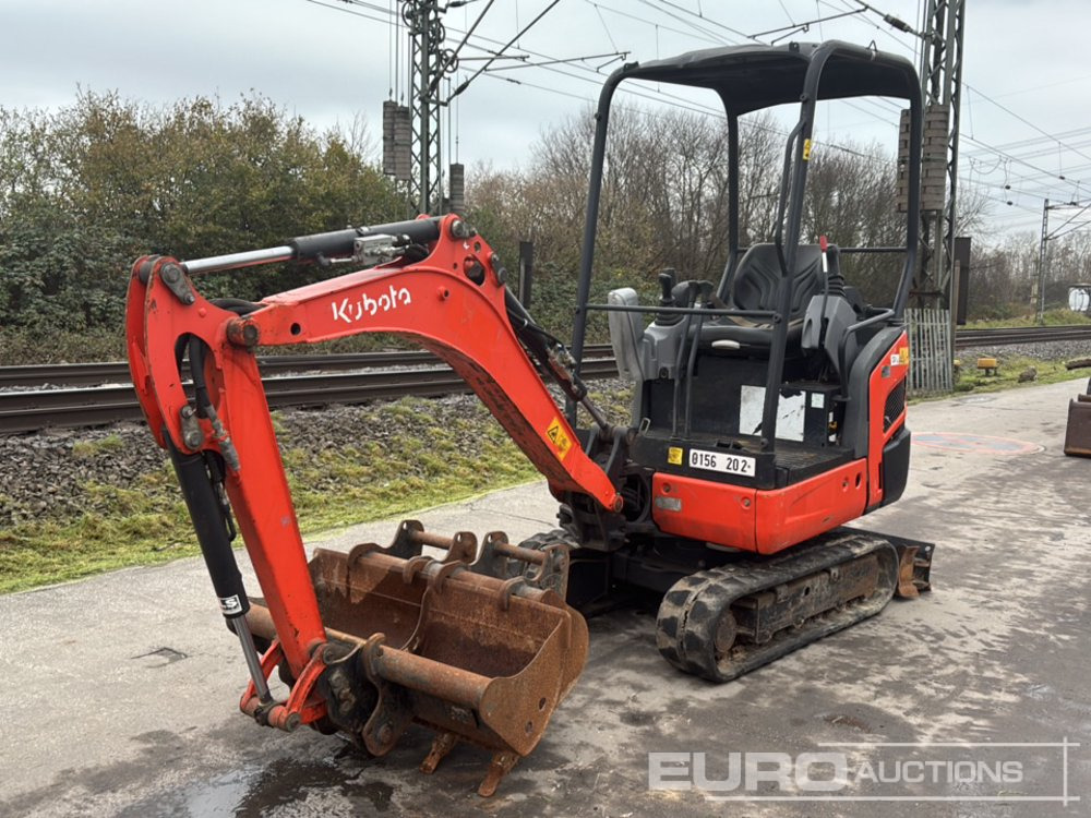 2018 Kubota KX016-4 - Mini escavadeira: foto 1 2018 Kubota KX016-4 - Mini escavadeira: foto 1